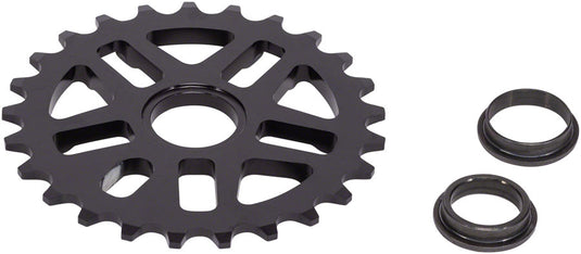 Eclat Abyss Sprocket - 25t, Black