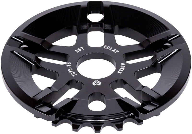Load image into Gallery viewer, Eclat Abyss Guard Sprocket - 25t, Black
