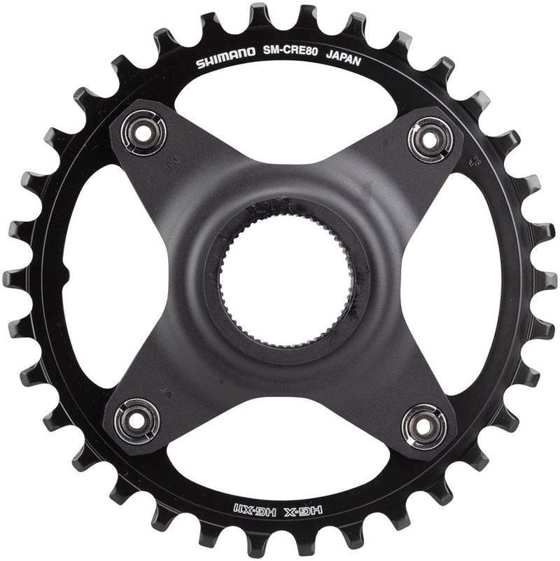 Load image into Gallery viewer, Shimano STEPS SM-CRE80 Chainring without Chainguide, 50mm Chainline, 34t
