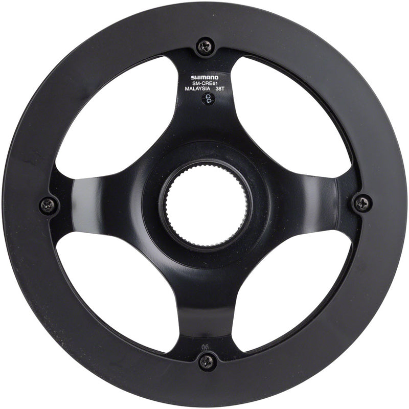 Load image into Gallery viewer, Shimano STEPS SM-CRE61 Chainring with Single Chainguide, 38t
