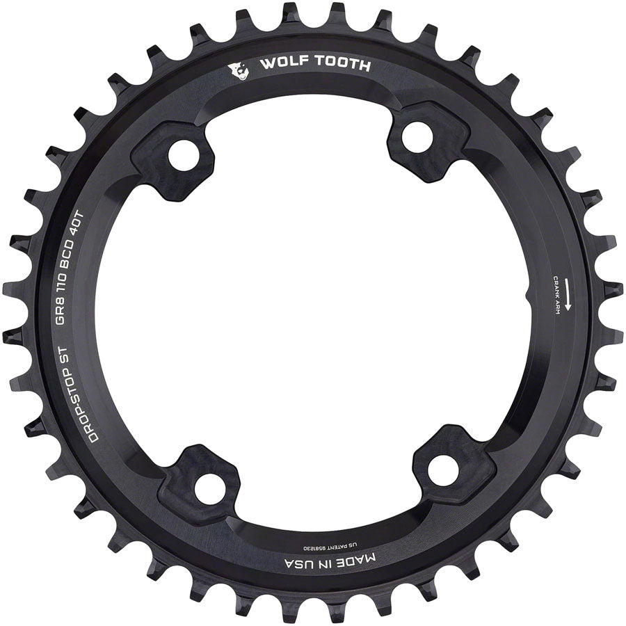 Wolf Tooth Shimano 110 Asymmetric Bcd Chainring - 40t, 110 Asymmetric 