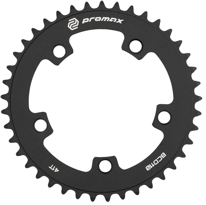 Load image into Gallery viewer, Promax 5-Bolt Chainring - 41t, 110 BCD, Black
