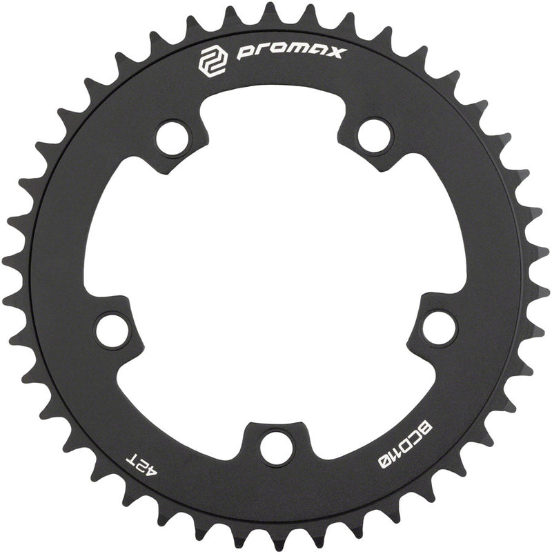 Load image into Gallery viewer, Promax 5-Bolt Chainring - 42t, 110 BCD, Black
