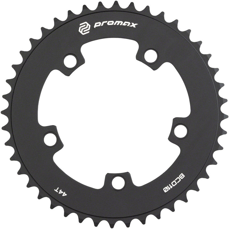 Load image into Gallery viewer, Promax 5-Bolt Chainring - 44t, 110 BCD, Black
