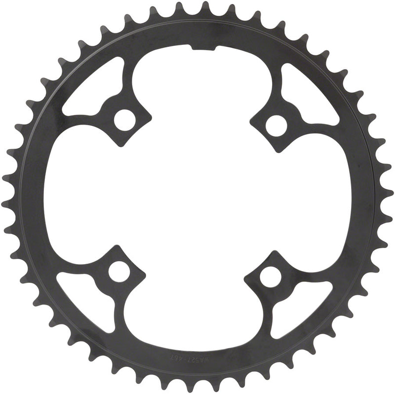 Load image into Gallery viewer, Full Speed Ahead Ebike Chainring for Bosch Gen 3 - 46t, 104 BCD, 4-Bolt, Steel, Black
