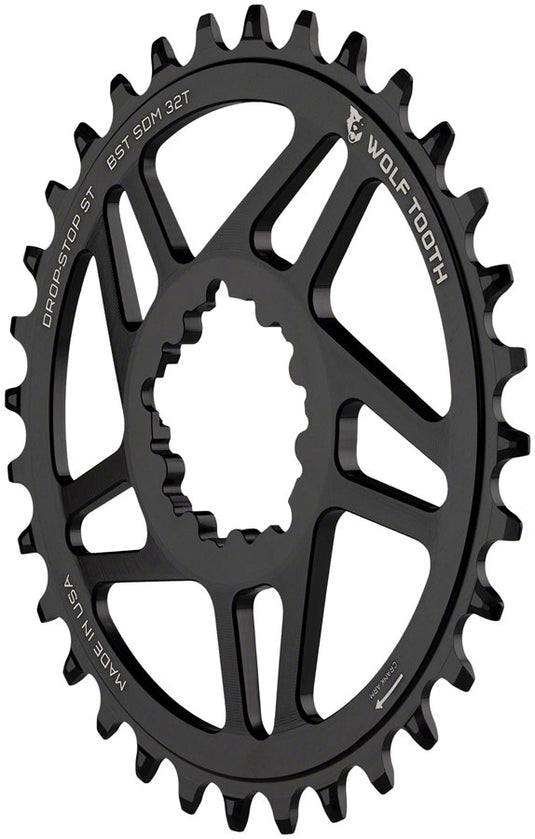 Wolf Tooth Direct Mount Chainring - 34t SRAM Direct Mount For SRAM 3-Bolt