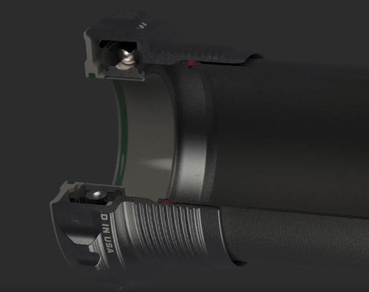Wolf Tooth MK0 Bottom Bracket - English (BSA), 68/73mm, For 24mm Spindle, Shadow Gray