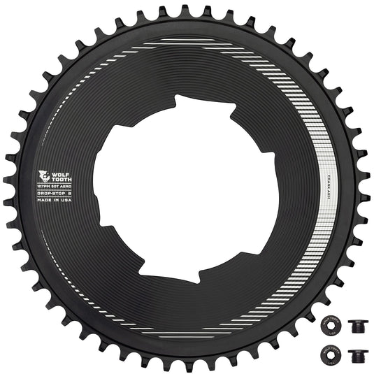 Wolf Tooth Aero 107 BCD Chainrings for SRAM 46T