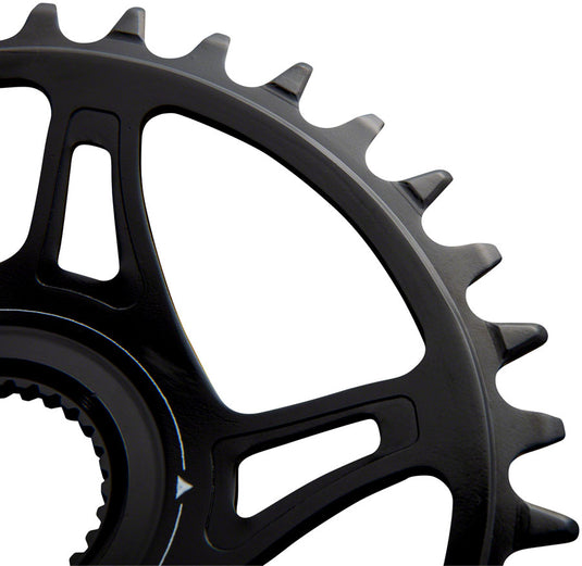 RaceFace Bosch G4 Direct Mount Hyperglide+ eMTB Chainring (52mm Chainline) - 34t, Steel, Requires Shimano 12-speed HG+