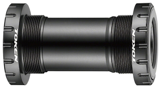 Token BB386BSA Carbon Steel Threaded Bottom Bracket & Vision Track 165mm Single Speed Crankset 386 EVO