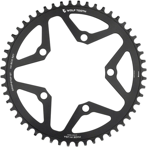 Wolf-Tooth-110-BCD-5-Bolt-Gravel-CX-Road-Chainring-for-12-Speed-Shimano-HG-Chain-Chainrings-CNRG2010