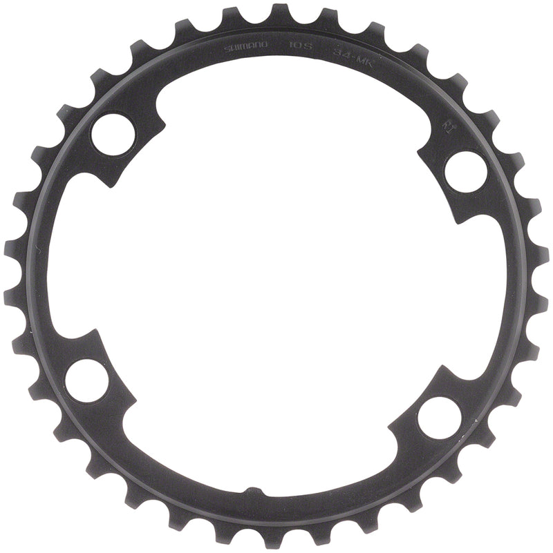 Load image into Gallery viewer, Shimano Tiagra 4700 Chainring 34t 110 BCD 4-Bolt 10-Speed Aluminum Black
