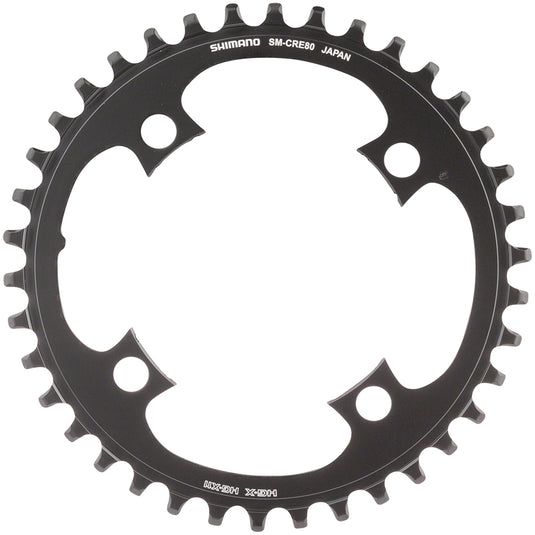 Shimano STEPS SM-CRE80 eBike Chainring - 38t, 10/11-Speed, For FC-E8000 Crank