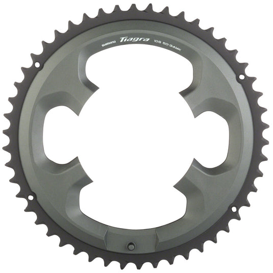 Shimano Tiagra 4700 Chainring 50t 110 BCD 4-Bolt 10-Speed Aluminum Black