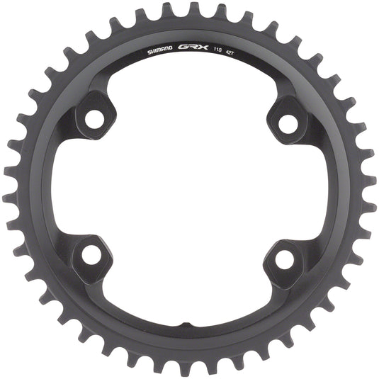 Shimano GRX RX810 Chainring 48t 110 BCD Asymmetric 4-Bolt 11-Speed Aluminum Blk