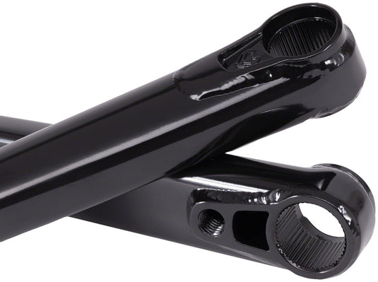 Eclat Onyx BMX Crankset - 160mm, 24mm Spindle, Black