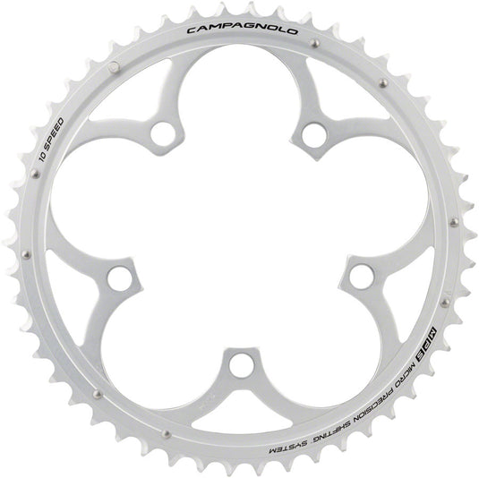 Campagnolo Veloce CT Chainring - 10-Speed, 50t, 110 Campy CT 110 BCD, Outer, Silver