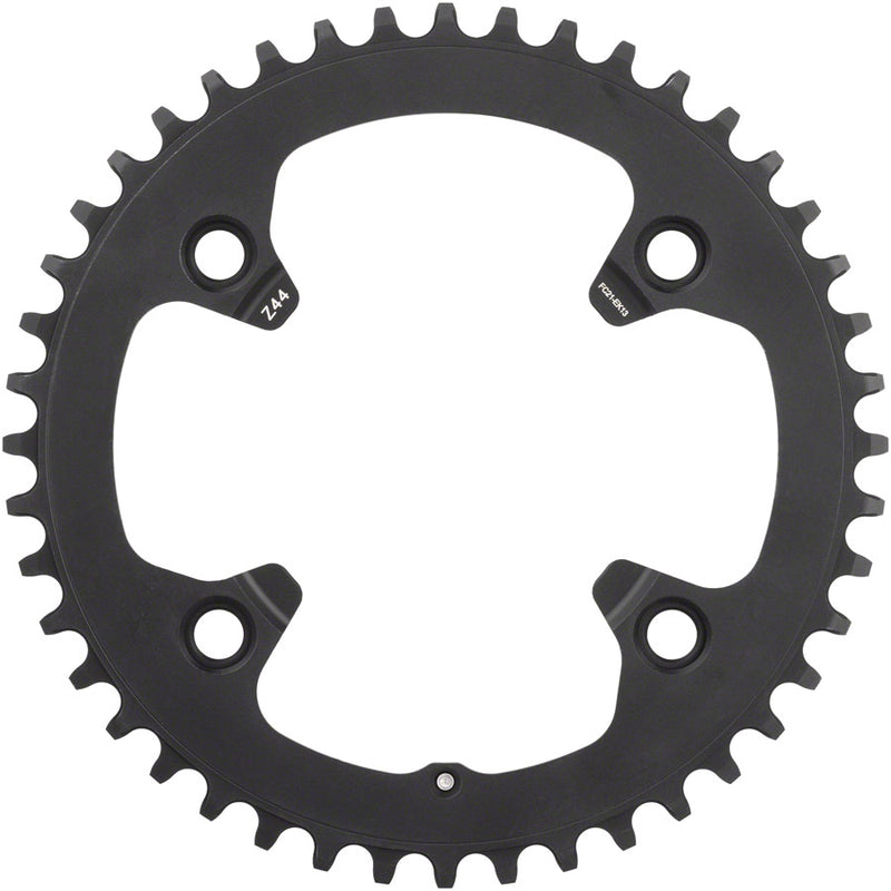 Load image into Gallery viewer, Campagnolo EKAR Chainring and Bolt Set 44t 123 BCD 1x 13-Spd 4-Bolt Aluminum Blk

