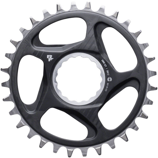 RaceFace ERA Direct Mount Wide Chainring - 30t, DM CINCH, For Shimano 12-Speed HG+ Compatible Chain, Black