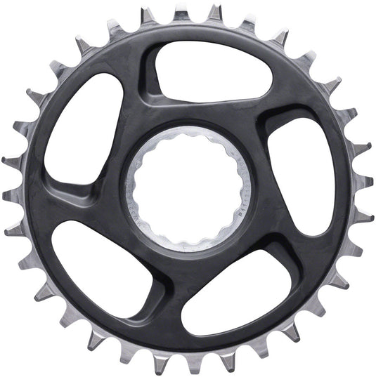 RaceFace ERA Direct Mount Wide Chainring - 34t, DM CINCH, For Shimano 12-Speed HG+ Compatible Chain, Black