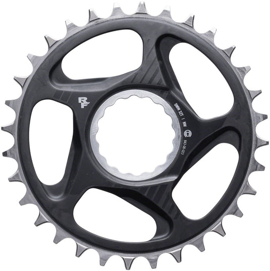RaceFace ERA Direct Mount Wide Chainring - 34t, DM CINCH, 10-12 Speed, Narrow-Wide, Black