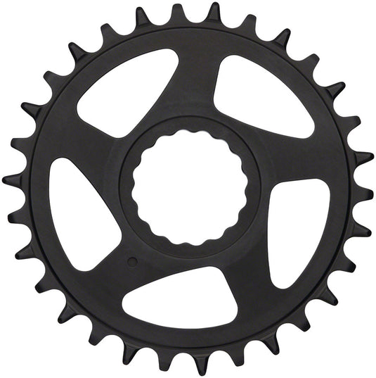 RaceFace Direct Mount Wide Chainring - 30t, DM CINCH, For Shimano 12-Speed HG+ Compatible Chain, Black