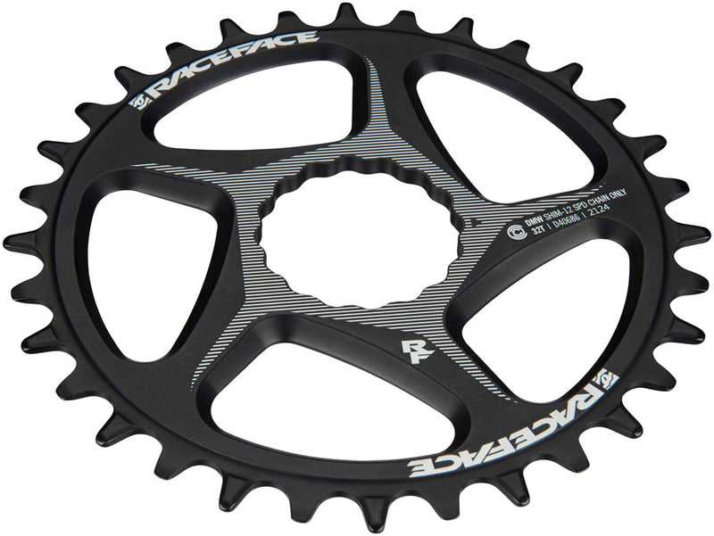 Load image into Gallery viewer, RaceFace Direct Mount Wide Chainring - 32t, DM CINCH, For Shimano 12-Speed HG+ Compatible Chain, Black
