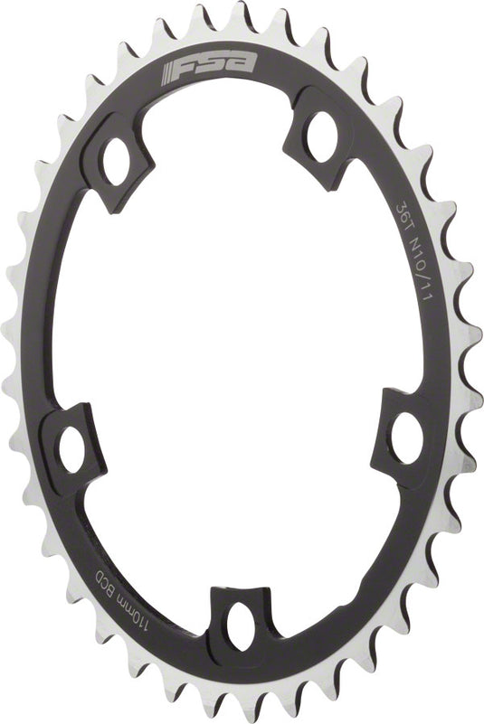FSA Pro Road Chainring Bundle 52t & 36t Aluminum CNC Machined 10/11-Speed for Road Cycling