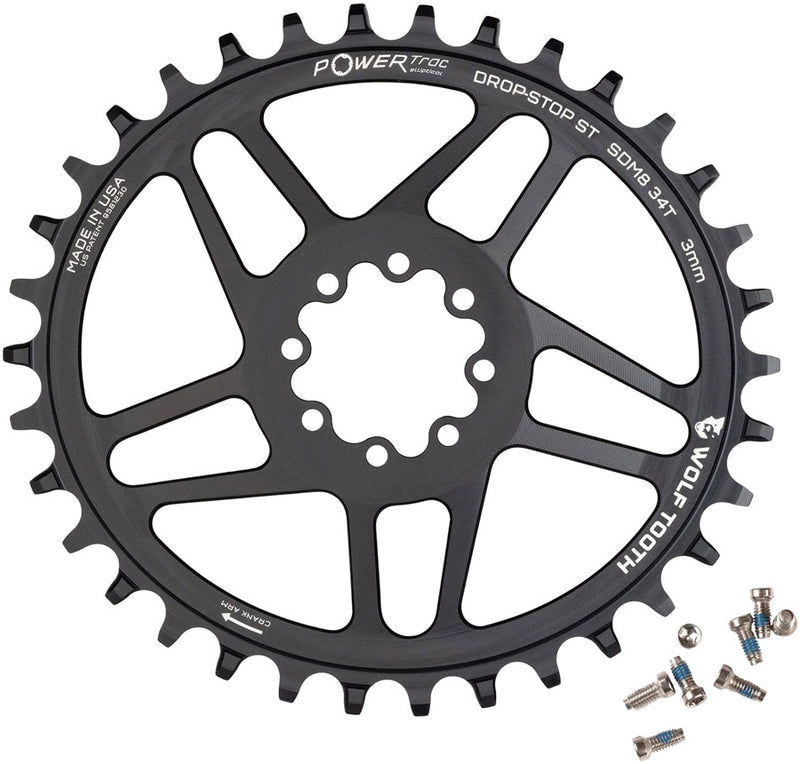 Load image into Gallery viewer, Wolf-Tooth-Chainring-34t-DMCN0605-Direct-Mount-MTB-Chainrings
