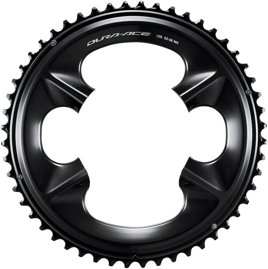 Shimano Dura-Ace FC-R9200 12-Speed Aluminum Chainrings Bundle - 36t & 52t, Asymmetric 110 BCD, Lightweight High-Performance Cycling Components