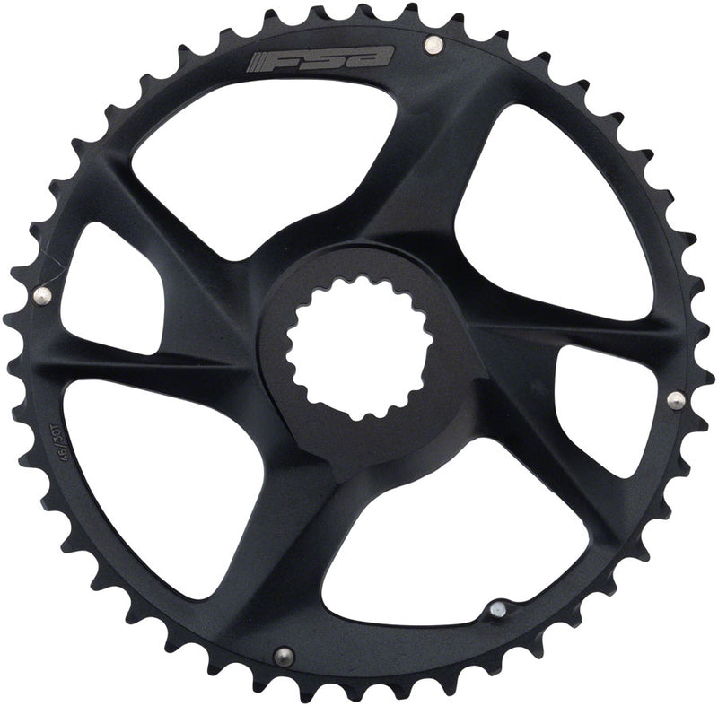 Load image into Gallery viewer, Full Speed Ahead SLK Modular Chainring 48t Direct Mount 11-Speed Aluminum Black
