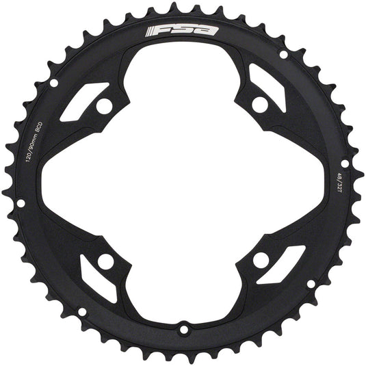 FSA Omega/Vero Pro Road Double Chainrings Bundle 32t & 48t Aluminum Steel for 11-Speed Performance