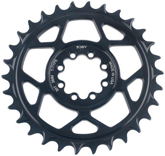 5DEV-Chainring-34t-8-Bolt-DM-3mm-Offset-CNRG2128-Direct-Mount-MTB-Chainrings