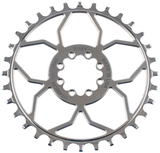 5DEV-Chainring-32t-8-Bolt-DM-3mm-Offset-CNRG2211-Direct-Mount-MTB-Chainrings