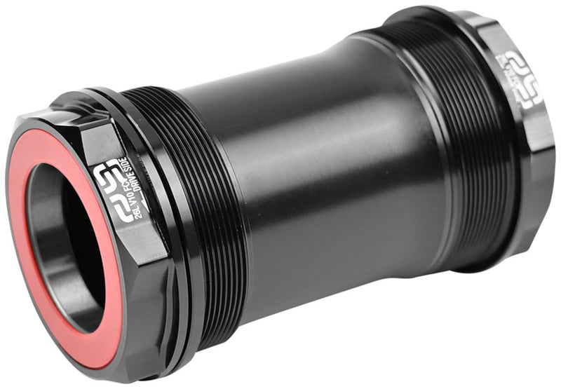 Load image into Gallery viewer, e*thirteen T47 Threaded Bottom Bracket - 68/73mm, For 30mm Spindle, Black
