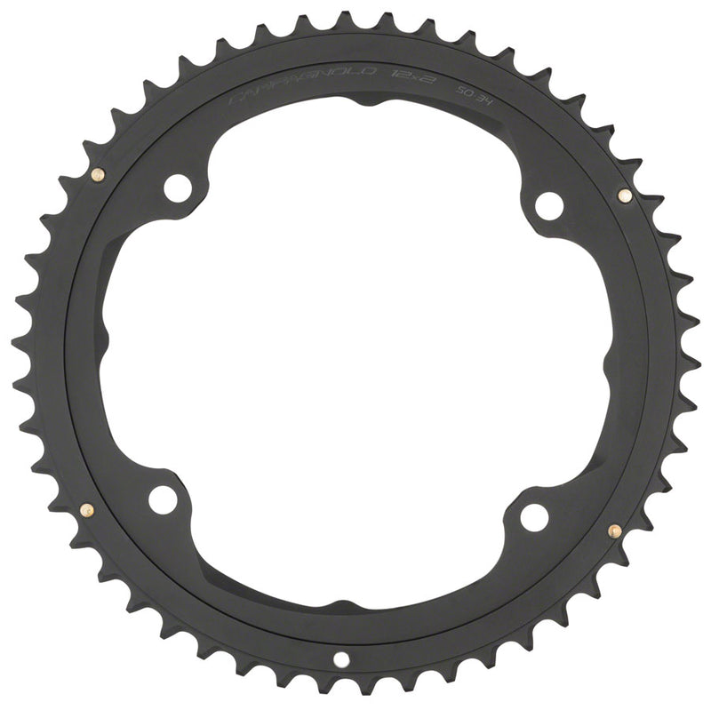 Load image into Gallery viewer, Campagnolo Record Chainring 52t 146 BCD Asymmetric 4-Bolt 12-Speed Aluminum
