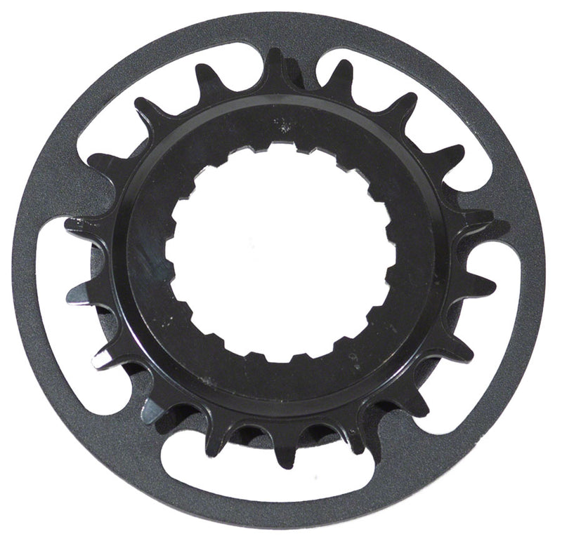 Load image into Gallery viewer, Samox Bosch GEN 2 Steel CNC Chainring with Single Chainguide - 18t, Black

