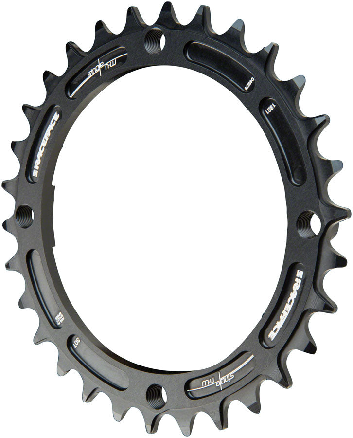 Load image into Gallery viewer, RaceFace Narrow Wide Chainring 30t 104 BCD 9/10/11-Speed Aluminum Black
