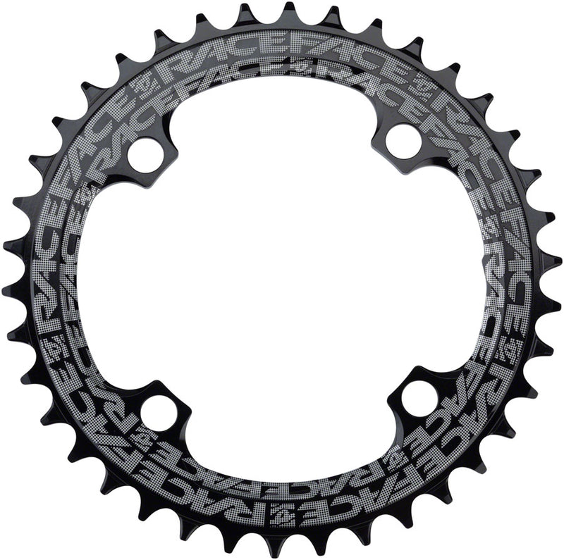 Load image into Gallery viewer, RaceFace Narrow Wide Chainring 34t 104 BCD 9/10/11/12-Speed Aluminum Black
