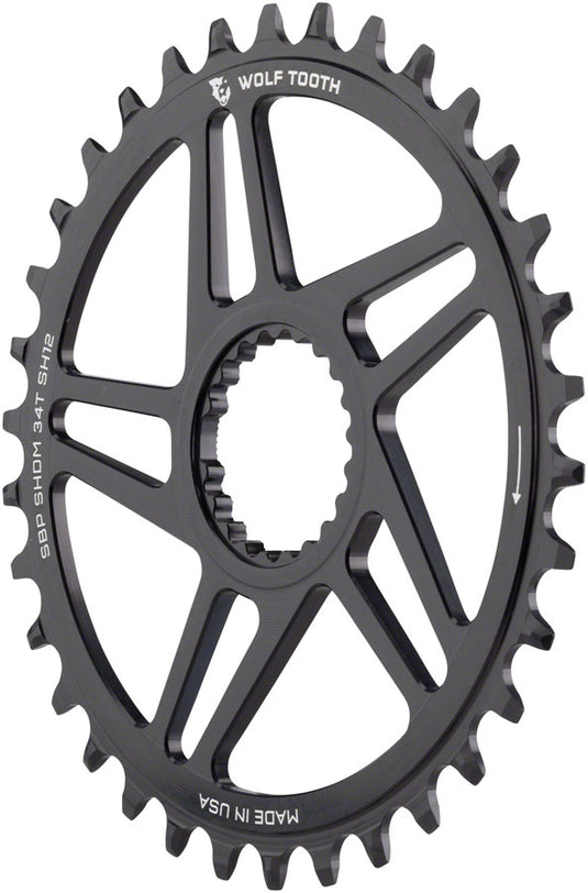 Wolf-Tooth-Chainring-34t-Shimano-Direct-Mount-CR8124-Direct-Mount-MTB-Chainrings