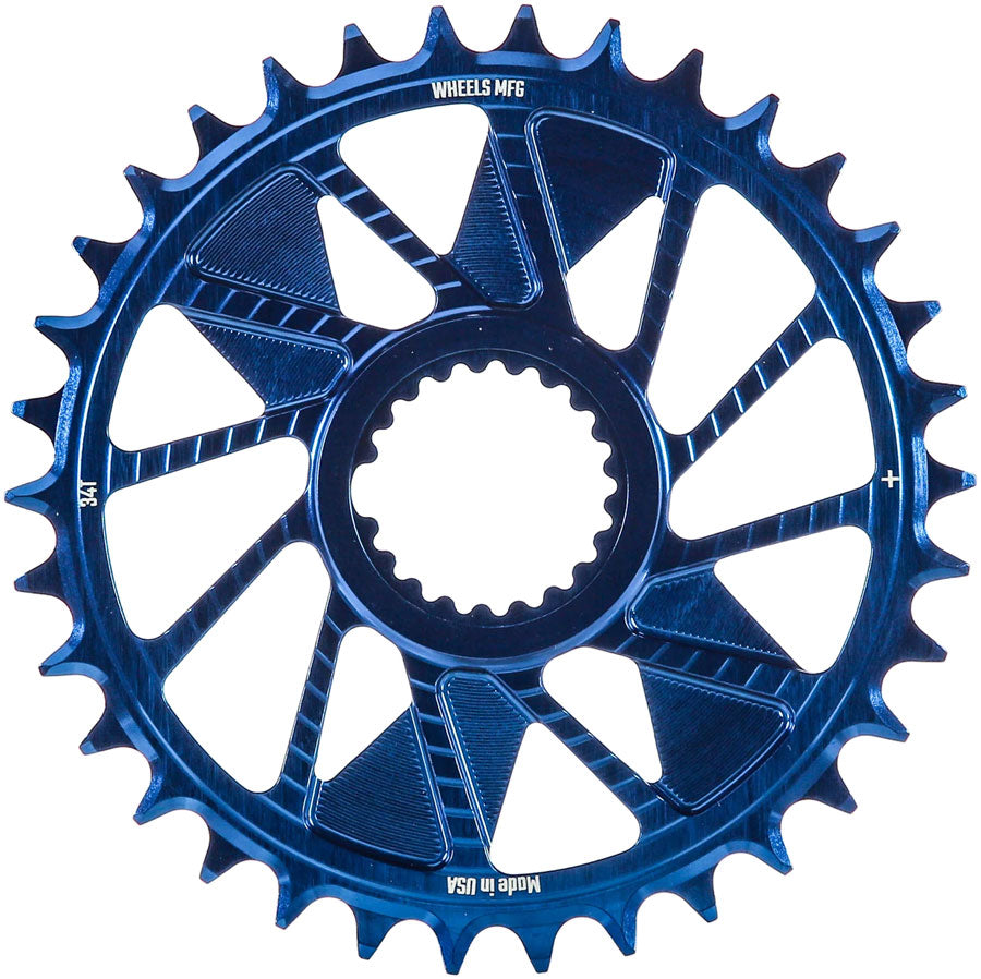 34t Shimano Direct Mount Chainring - 7075 Aluminum, Hyperglide+ ...