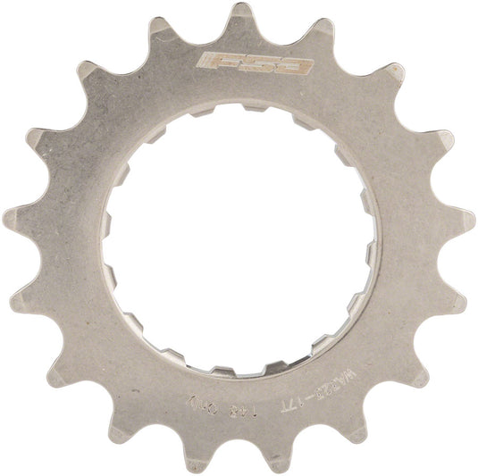 Full Speed Ahead WA323 eBike Sprocket for GEN 2 Bosch - 17t, 2.5mm Offset, Stainless Steel, Polished Silver