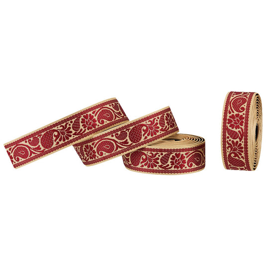 Ciclovation-Stylish-Ethnic-Handlebar-Tape-Red-BRTP1189-Road-Bar-Tape