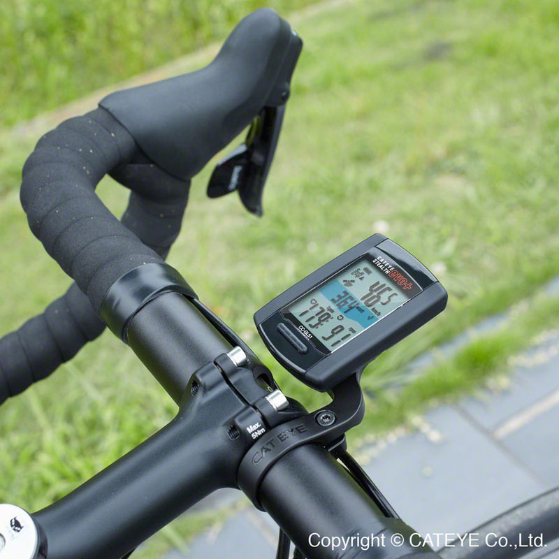 Load image into Gallery viewer, CatEye Out Front Computer Handlebar Mount - 31.8mm 25-26mm

