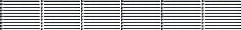 Load image into Gallery viewer, Wheels Manufacturing Re-Usable Zip Tie 6 inch 6" Length 200mm Black Bag of 100
