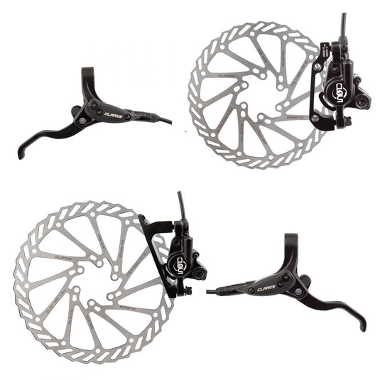 Clarks-Clout-1-Hydraulic-Disc-Brake-Kit-Disc-Brake-&-Lever-Hybrid-comfort-Bike--Road-Bike--Mountain-Bike_HBSL0131