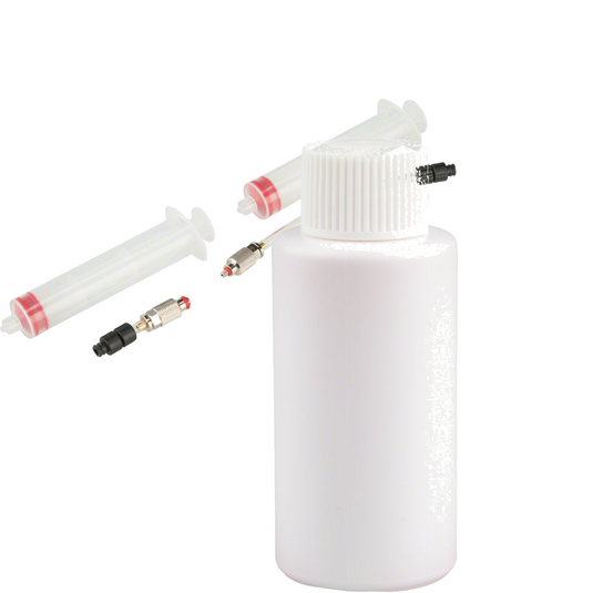 Campagnolo Hydraulic Brake Maintenance Bundle Non-Toxic Fluid & Bleeding Kit for Disc Brakes