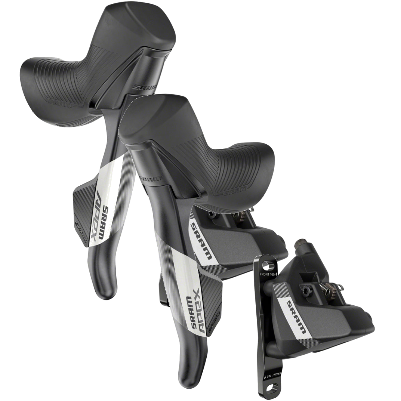 SRAM Apex AXS eTap Wireless 12-Speed Hydraulic Disc Brake Shift Bundle ...