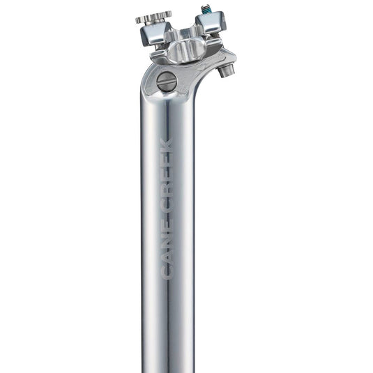 Cane Creek GXC Seatpost, 27.2mm, SB10mm, 350mm, Silver