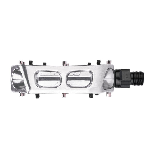 DMR V8 Classic DU Pedals - Platform, Aluminum, 9/16", Silver